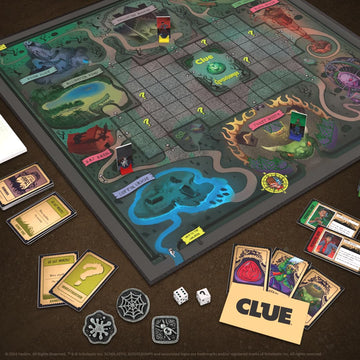 CLUE: Goosebumps, Classic Board Game Inspired R.L. Stine’s Goosebumps Novels, Thwart Slappy's Sinister Plan with Friends and Family of All Ages