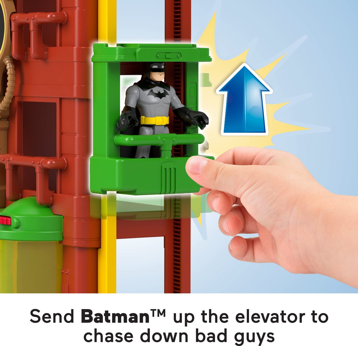 Fisher-Price Imaginext DC Super Friends Batman Playset Crime Alley with Character Figures & Accessories for Pretend Play Ages 3+ Years