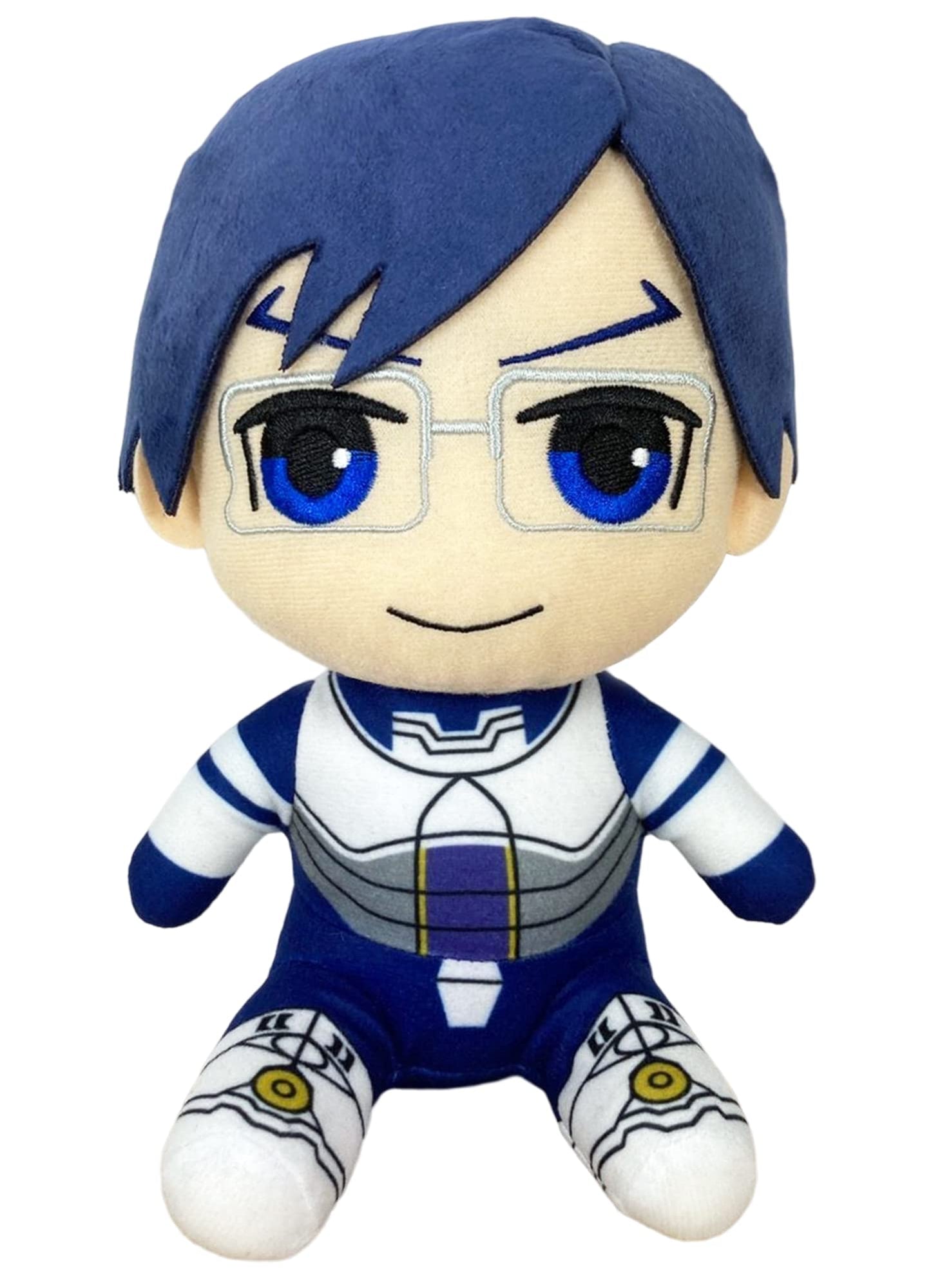 Great Eastern Entertainment My Hero Academia S2 - Iida Hero Costume Sitting Plush 7" H, Multicolored (56930)
