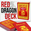Bicycle Dragon Deck - Reverse Back Red Limited Edition Year of The Dragon Playing Cards
