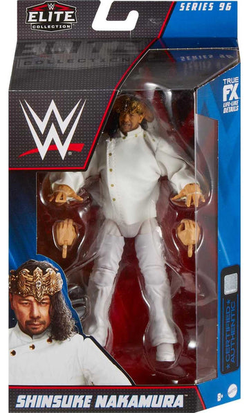 Mattel WWE King Nakamura Elite Collection Action Figure, 6-inch Posable Collectible Gift for WWE Fans Ages 8 Years Old & Up