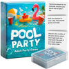 Pool Party Adult Party Game, Waterproof Card Game for Adults, Fun Pool Games for Adult, Best Pool Toys and Pool Accessories for Summer, 100 Cards