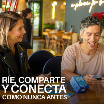 Why Don't We Conversar y Conocerse in Spanish 240 Cards with Questions, Games, Conversations & More. Fun Game for Adults and Gift for Couples.