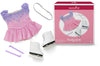 American Girl, Truly Me, Spin in Style Figure-Skating Outfit, Doll Clothes, for 18-inch Dolls, 4pcs, Ages 6+