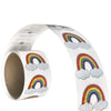 JILLSON & ROBERTS Bulk Roll Stickers, Rainbow, 100 Repeats