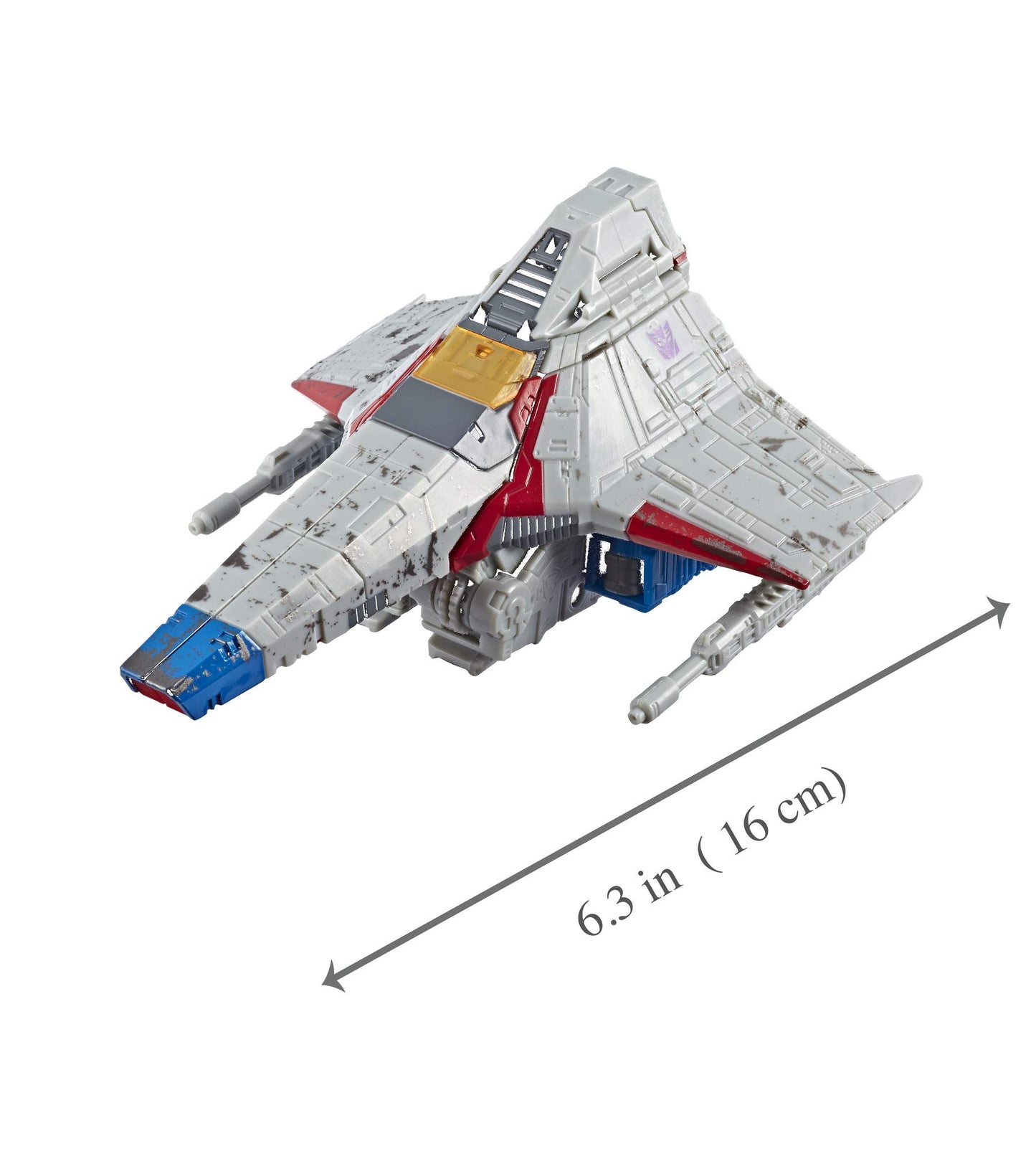 Transformers Toys Generations War for Cybertron Voyager Wfc-S24 Starscream Action Figure - Siege Chapter - Adults & Kids Ages 8 & Up, 7"