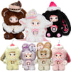 Waicommen Nommi A bite of Sweetheart Series Blind Plush Box, 1PC (1 of 7 Possible Styles), 6 Regular Figure and 1 Hidden Figure, Toy Figure for 15
