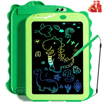 Teriph LCD Writing Tablet for Kids, Colorful Toddlers Toys Drawing Board, Educational Kid Toys, Doodle Pad Dinosaur Toy for 3 4 5 6 7 8 Year Old Boys