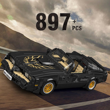 Mould King 10029 Technical Sports Car Building Sets,1557+ PCS Firebird Muscle Car Model, Creative Construction Toy for Teens and Adults 14+