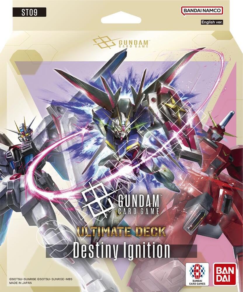 Bandai Gundam Card Game Starter Deck 09: Destiny Ignition (ST09) - Ready-to-Play Trading Card Deck