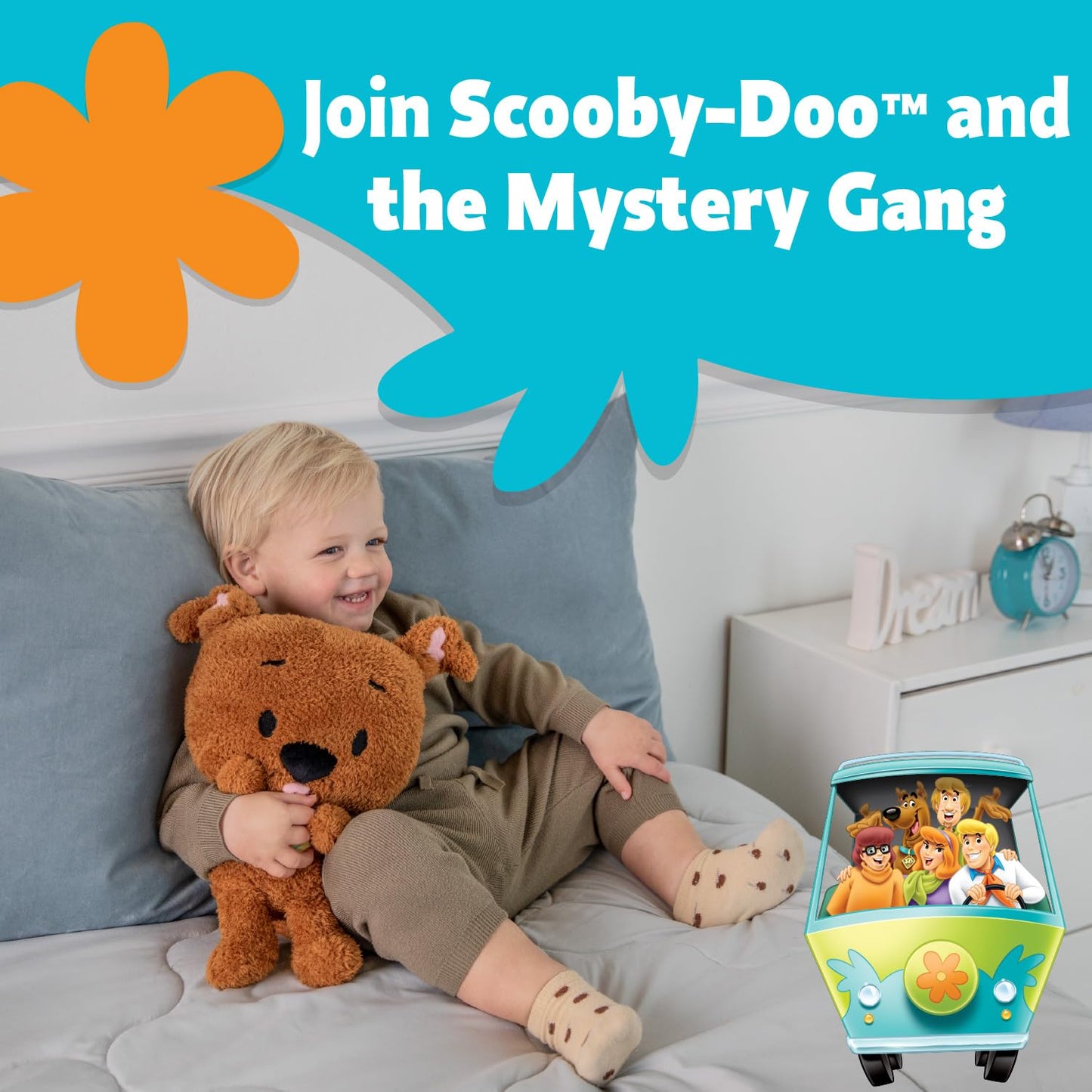 Warner Bros. Scooby-Doo Cuteeze Extra Soft Plush Stuffed Animal Toy for Baby and Toddler Boys and Girls - 12 Inch Size