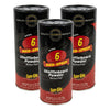 Sun-Glo Shuffleboard Powder Speed #6 (Medium Speed) - Slow Speed for Small Tables (9-12 Ft) & Beginners - 16 oz Shaker Can (3-Pack)