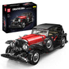 Mould King 10114 Convertible Sports Car Building Kit, 1308 PCS Creative Model Set for Teens & Adults, Collectible Display Car Toy for Home or Office
