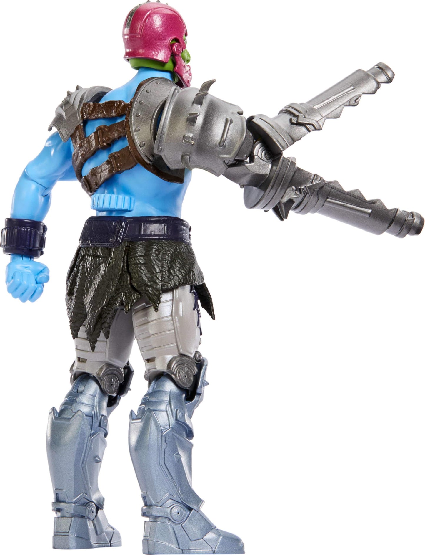 Masters of the Universe Feature Action Figure Cannon Transform Trap Jaw, Twist & Release Move, 5.5 Inch, 2026 Movie Accurate Villain Toy