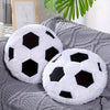 XIYUAN 2Pcs Soccer Plush Pillow 14" White Football Stuffed Toys Soft Durable Sports Plush Toys for Home Decor Sofa Cushion Kids Boy Girls Children