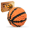 Befun Basketball Building Blocks Set, 579 Pieces Challenging STEM Building Kit for Adults & Teens 14 15 16, 3D Mini Soccer Model Educational Toy
