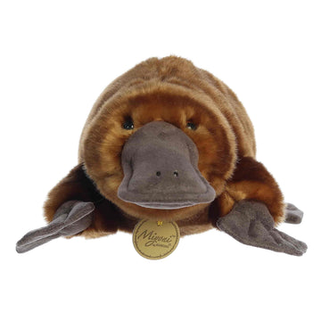 Aurora® Realistic Miyoni® Platypus Stuffed Animal - Lifelike Details Make a Cherished Companion - Perfect for Decorating Bedrooms or Classrooms