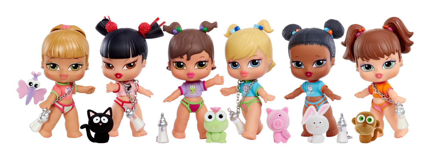 Bratz Babyz Yasmin Collectible Fashion Doll with Real Fashions and Pet