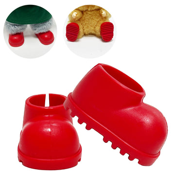 Doll Accessories for 17cm LABB Dolls(No Doll) - Red Headphones, Shoes & Knit Crossbody Bag Set for Dolls 3D Printed Gift Outfit Gear