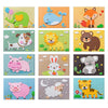 Lovyan 3D EVA Foam Stickers for Toddlers 12PCS Sticky Foam DIY Craft Preschool Art Class Drawing Sticker Puzzle Art Kit for Kids Boys Girls (Animals)
