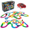Mindscope Twister Tracks Mega Set Neon Glow in The Dark Flexible Track System with 547 Pieces Over 25 Feet of Track & Accessories