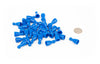 Plastic Pawns: Set of 36 Blue Color Board Game Playing Pieces