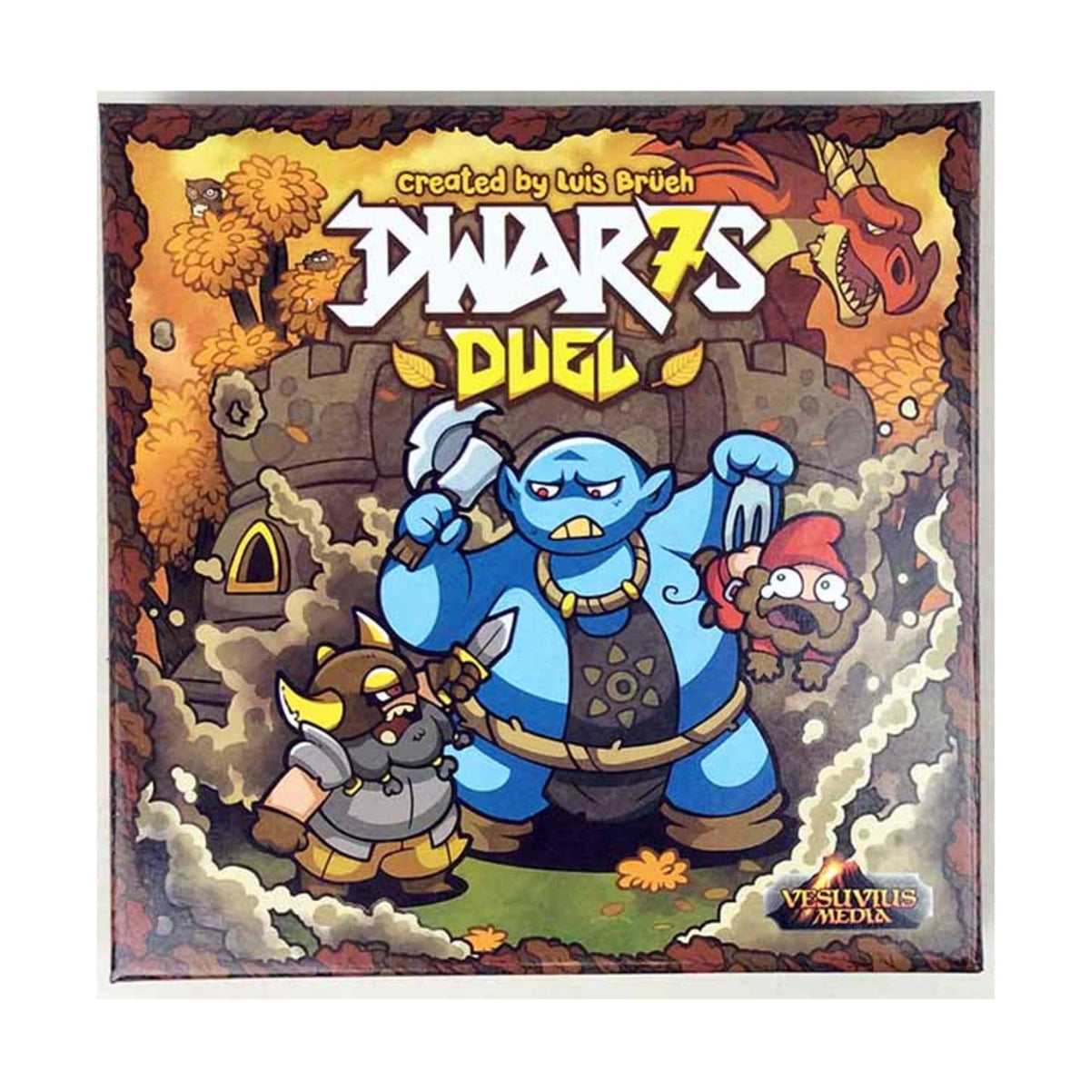 Vesuvius Media Dwar7s Duel Boardgame