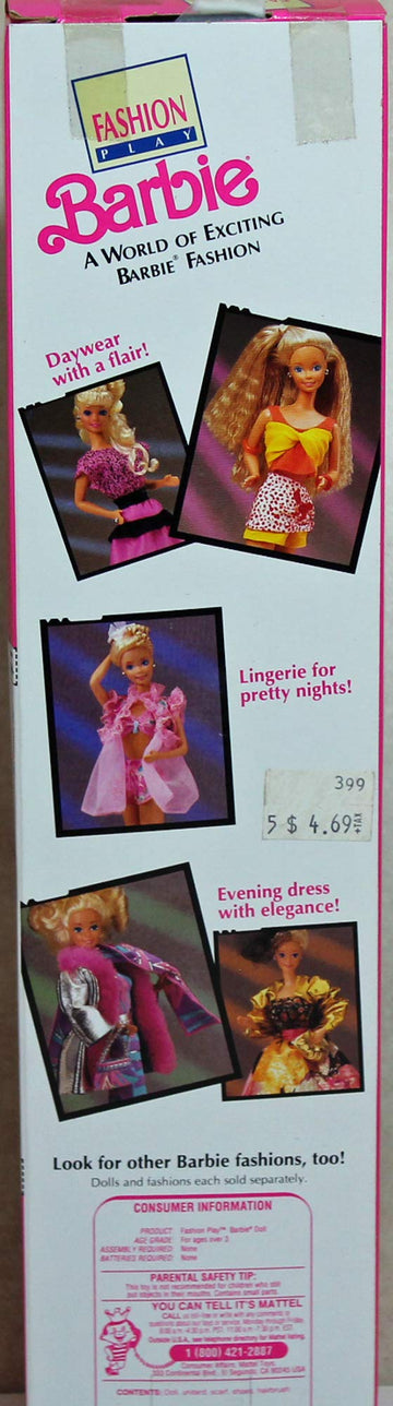 Fashion Play Barbie Doll (1991)