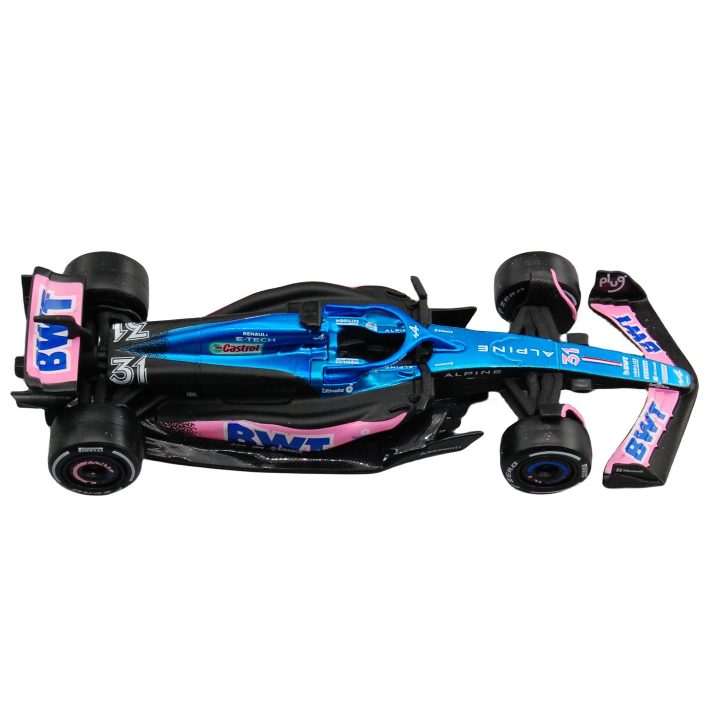 1/43 2023 BWT Alpine F1#31 Esteban Ocon Diecast Model Car 38072