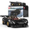 Mould King 27061 Speed Champion Technik Car Building Set, Classic Racing Car Model Kits for Display, Gift Ideas for Birthdays and Fans (355+PCS)