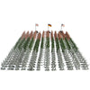 RAINBOW TOYFROG Army Men Action Figure Set - 300 pcs Toy Soldiers Military Playset - Classic Army Men Action Figures for Kids - Durable Army Toys