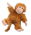 We Stuff 'em...You Love 'em! Cuddly Soft 16 Inch Stuffed Long Hair Monkey Plush Toy