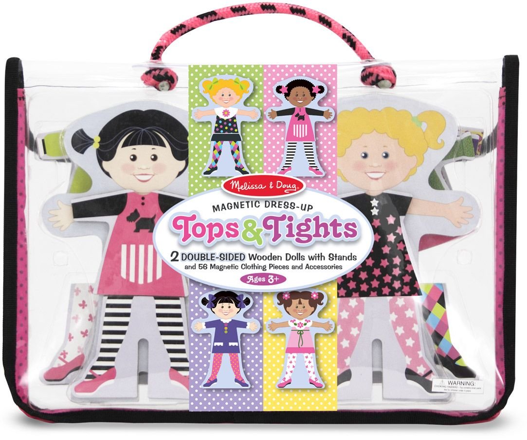 Melissa & Doug Tops & Tights Magnetic Dress-Up