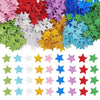 540 Pcs Glitter Foam Stickers, BetterJonny Colorful Self Adhesive Star Shape Glitter Sticker Star Foam Stickers DIY Posters, Scrapbooking, Making