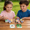 iuuoi Matching Puzzle Game, Fast-Paced Visual Recognition Block Family Board Game, Brain Teaser Puzzles for Kids & Adults 2 Player, Travel Games