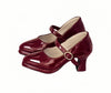 YHYQiFei BJD Doll Shoes Carefully Crafted Fashion High Heels for 1/3 1/4 1/6 11.8 18 24 inch BJD Doll Gifts for Doll Lovers (Glossy Red, 1/3)