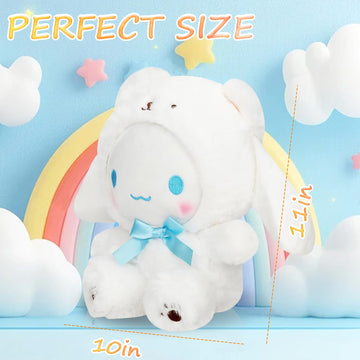 10inPlush, Kawaii Cartoon Plush Figure Toy , Cute Stuffed Animal Pillow
