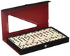 D6 Standard Dominoes Ivory with White Pips