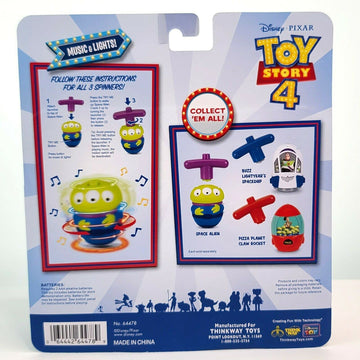 Toy Story 4 Pixar Electronic Spinning Rocket with Lights & Music - Woody
