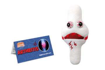 GIANT MICROBES Arthritis Plush, Get Well Soon, Chronic Pain, Spoonie Gifts, Recovery Gift, Gifts for Arthritis Sufferers, Care Package, Emotional