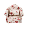 AUEAR, 1:12 Mini Wooden Sofa Arm Chair Furniture for Living Room