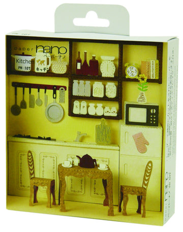 Paper Nano Kitchen Building Kit