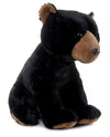 The Petting Zoo Black Bear Stuffed Animal, Gifts for Kids, Wild Onez Zoo Animals, Jumbo Black Bear Plush Toy 20 inches