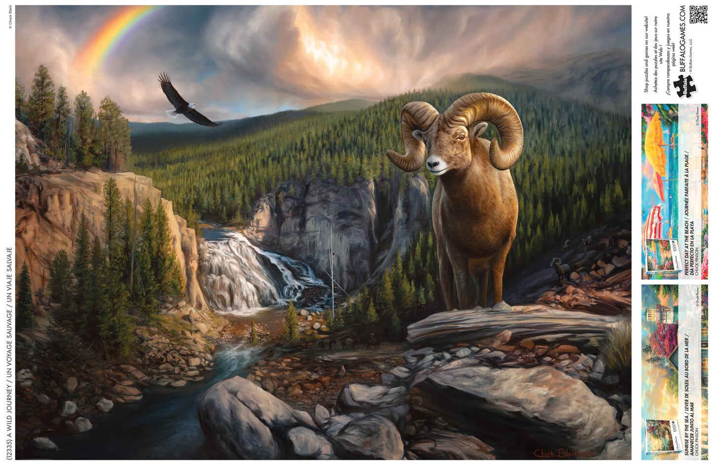 Buffalo Games - A Wild Journey - 1000 Piece Jigsaw Puzzle for Adults