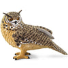 Safari Ltd. Eagle Owl Figurine - Detailed 3" Plastic Model Figure - Fun Educational Bird Play Toy for Boys, Girls & Kids Ages 3+