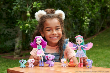 Enchantimals Mattel Filia Finch Familie HKN15