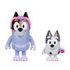 Bluey Stumpfest Figure 2-Pack, Stripe and Muffin, 2.5-Inch