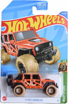 Hot Wheels '17 Jeeps Wrangler, Mud Studs 3/4, Treasure Hunt