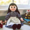 The Queen's Treasures 18 Inch Girl Doll & Accessories, Little House on The Prairie 18 Inch, Charlotte the Historic American Rag Doll
