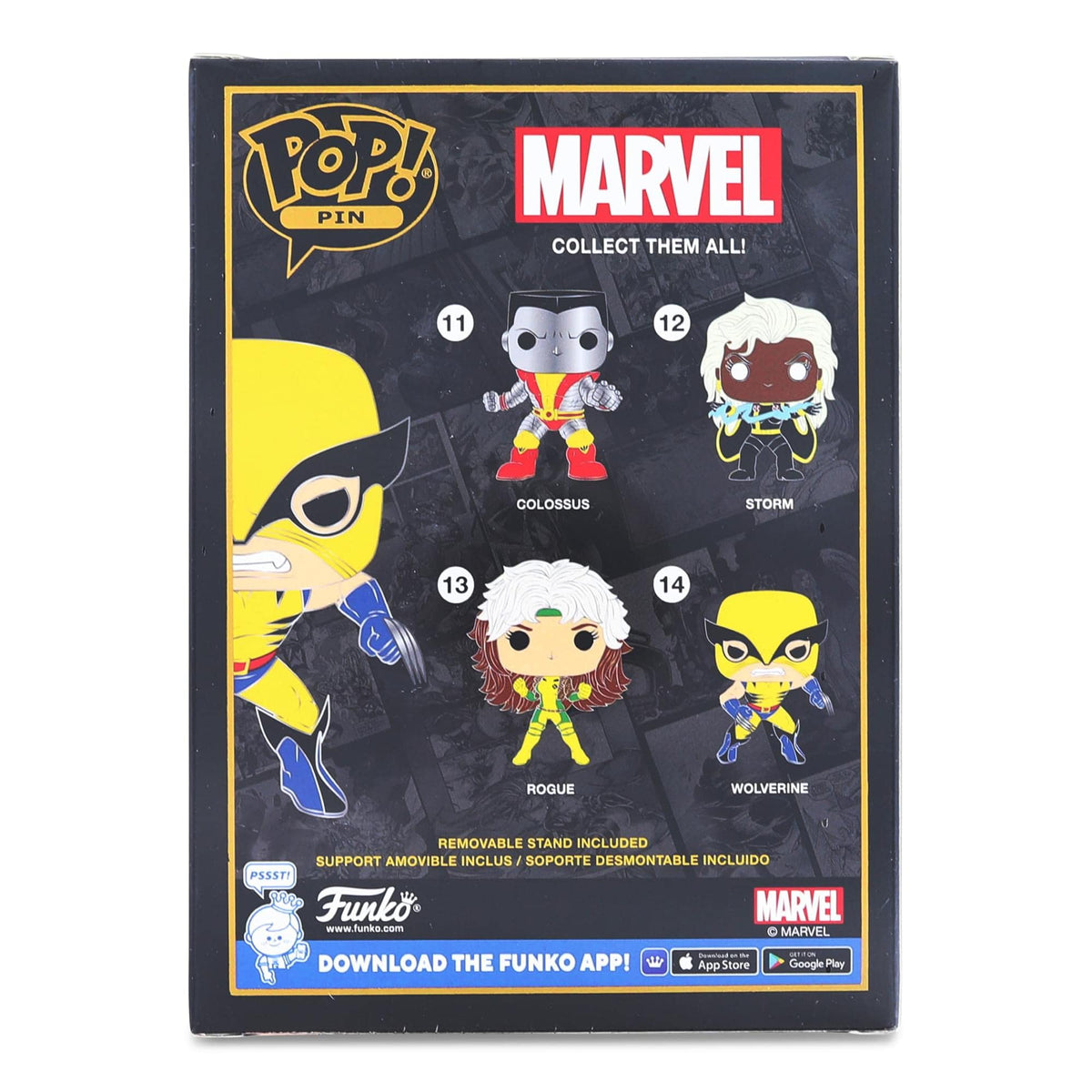 Funko Pop!Pins: Marvel - X-Men - Wolverine with Chase (Styles May Vary)